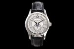 TW Factory Patek Philippe Nautilus Annual Calendar Moonphase Gray Dial Watch 40 mm